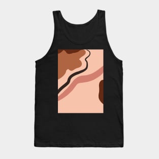 Abstract Earth Tones 7 Tank Top